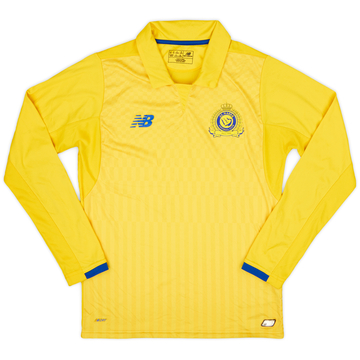 2017-18 Al-Nassr Home L/S Shirt - 5/10 - (S)