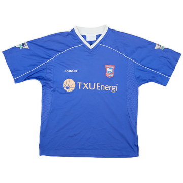 2001-02 Ipswich Home Shirt - 6/10 - (M)