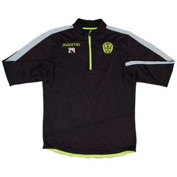 2014-15 Motherwell Macron Player Issue 1/4 Zip Drill Top #29 - 4/10 - (M)