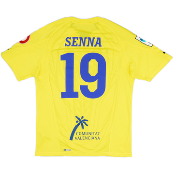 2010-11 Villarreal Home Shirt Senna #19