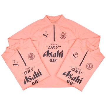 2024-25 Manchester City Player Issue 1/4 Zip Rain Top # - 7/10