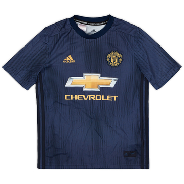 2018-19 Manchester United Third Shirt - 8/10 - (M.Boys)