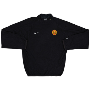 2002-03 Manchester United Nike 1/4 Zip Fleece Top - 8/10 - (S)