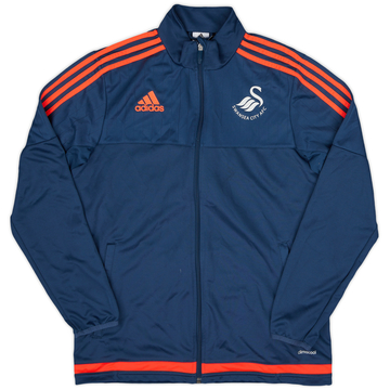 2014-15 Swansea adidas Track Jacket - 9/10 - (M)