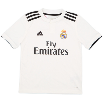 2018-19 Real Madrid Home Shirt - 9/10 - (S.Boys)