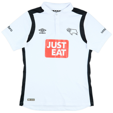 2016-17 Derby County Home Shirt - 8/10 - (S)