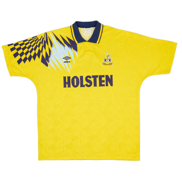 1991-95 Tottenham Away Shirt #15 - 9/10 - (XL)