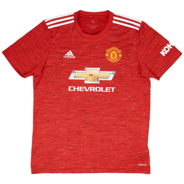 2020-21 Manchester United Home Shirt - 5/10 - (L)