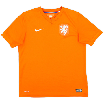 2014-15 Netherlands Home Shirt - 8/10 - (XL.Boys)