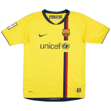 2008-10 Barcelona Away Shirt - 8/10 - (L.Boys)