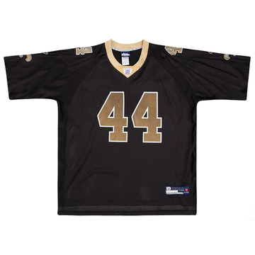 2007 New Orleans Saints Karney #44 Reebok On Field Jersey (Home) XXL