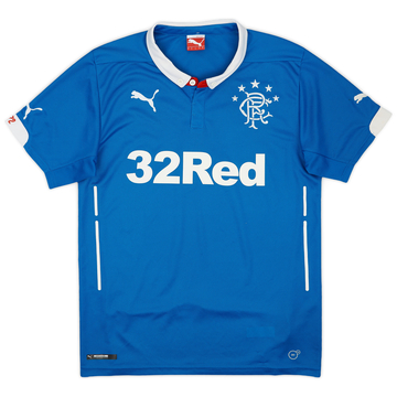 2014-15 Rangers Home Shirt - 9/10 - (S)