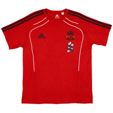 2010-11 Liverpool adidas Training Tee - 7/10 - (M/L)