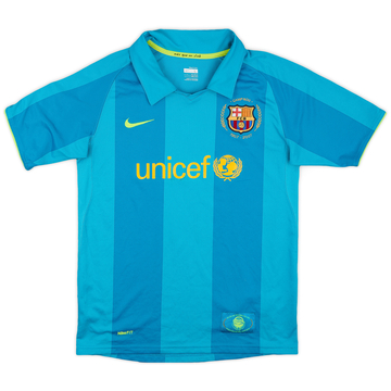 2007-09 Barcelona Away Shirt - 7/10 - (L.Boys)