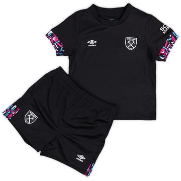 2022-23 West Ham Away Shirt & Shorts Kit (BABY)