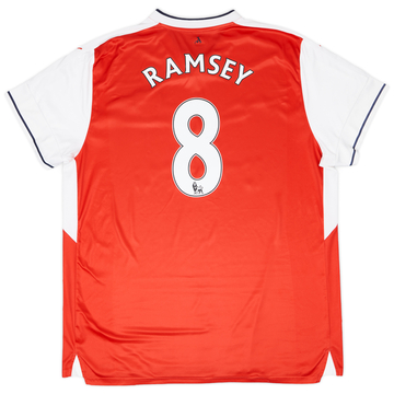 2016-17 Arsenal Home Shirt Ramsey #8 - 7/10 - (3XL)