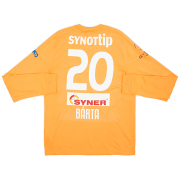 2015-16 FK Jablonec Player Issue GK Shirt Barta #20 - 7/10 - (L)