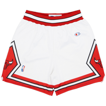 1990-04 Chicago Bulls Champion Home Shorts - 8/10 - (L)