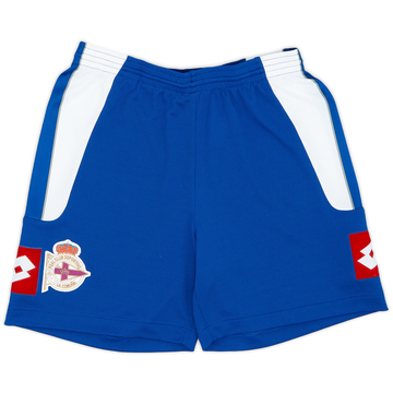 2012-13 Deportivo Home Shorts (164cm)