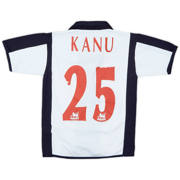2005-06 West Brom Home Shirt Kanu #25 - 5/10 - (7-8 Years)