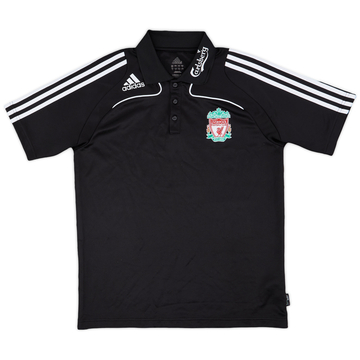 2008-09 Liverpool adidas Polo Shirt - 8/10 - (S)