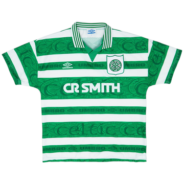 1995-97 Celtic Home Shirt - 8/10 - (L)