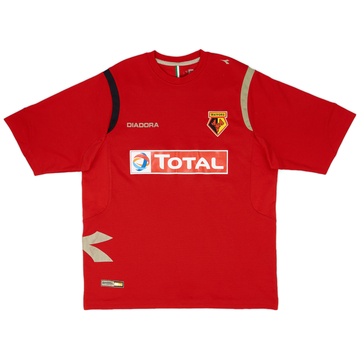 2005-06 Watford Diadora Training Shirt - 9/10 - (M)