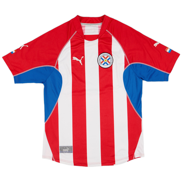 2002-04 Paraguay Home Shirt - 7/10 - (M)