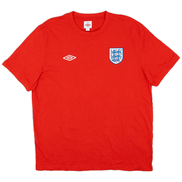 2010-11 England Umbro Training Shirt - 8/10 - (XXL)