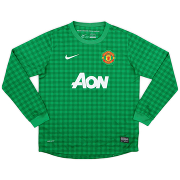 2012-13 Manchester United GK Away Shirt - 9/10 - (L.Boys)