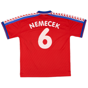1996-98 Czech Republic Home Shirt Nemecek-#6 - 7/10 - (XL)