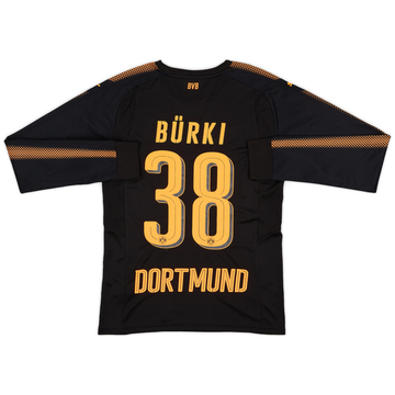 2017-18 Borussia Dortmund GK Shirt Burki #38 - 9/10 - (S)