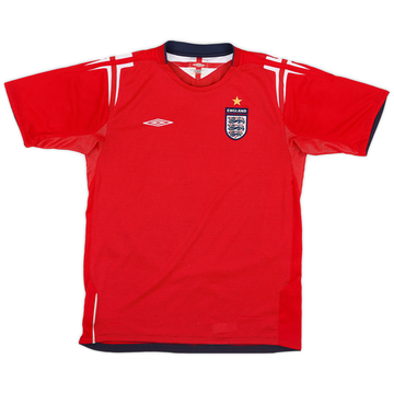 2004-06 England Away Shirt - 8/10 - (XL.Boys)