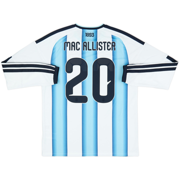 2026-27 Argentina Home L/S Shirt Mac Allister #20