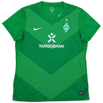 2011-12 Werder Bremen Home Shirt - 9/10 - (Women's L)