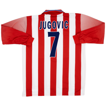 1998-99 Atletico Madrid Match Worn UEFA Cup Home L/S Shirt Jugovic #7