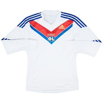 2013-14 Lyon Player Issue Home L/S Shirt - 9/10 - (M)