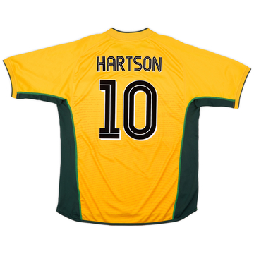 2002-03 Celtic Away Shirt Hartson #10 - 6/10 - (XL)
