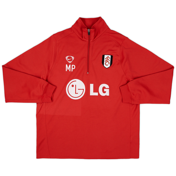2007-08 Fulham Staff Issue Nike 1/4 Zip Drill Top MP - 9/10 - (L)