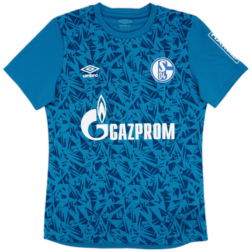 2020-21 Schalke Umbro Pre-Match Training Shirt - 10/10 - (S)