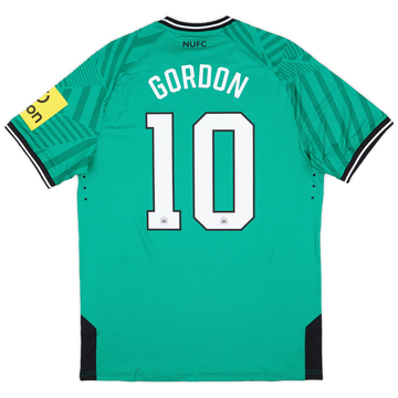 2023-24 Newcastle Authentic Away Shirt Gordon #10