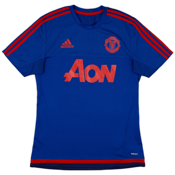 2015-16 Manchester United adizero Training Shirt - 9/10 - (M)
