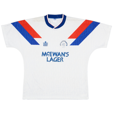 1990-92 Rangers Away Shirt - 6/10 - (XL)