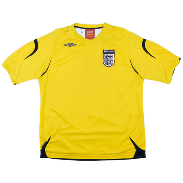 2006-08 England GK Shirt - 5/10 - (XL)