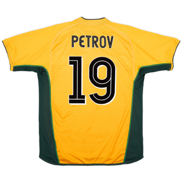 2002-03 Celtic Away Shirt Petrov #19 - 7/10 - (L)