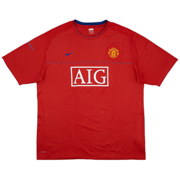 2008-09 Manchester United Nike Training Shirt - 9/10 - (XXL)