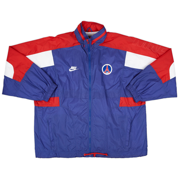1996-97 Paris Saint-Germain Nike Hooded Rain Jacket - 6/10 - (XL)