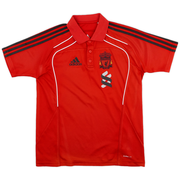 2010-11 Liverpool adidas Polo Shirt - 9/10 - (S)