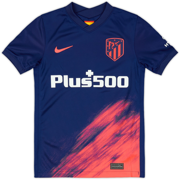 2021-22 Atletico Madrid Away Shirt - As New (XS.Kids)