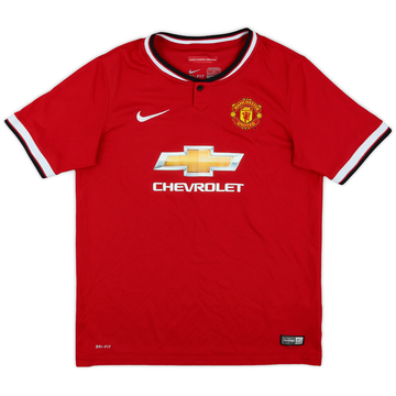 2014-15 Manchester United Home Shirt - 7/10 - (XL.Boys)
